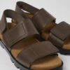 Brutus Sandal Brown Leather Sandals For Women -MK store K201323 009 DF