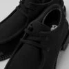 Pix Black Recycled Cotton And Leather Shoes For Women -MK store K201329 001 DF