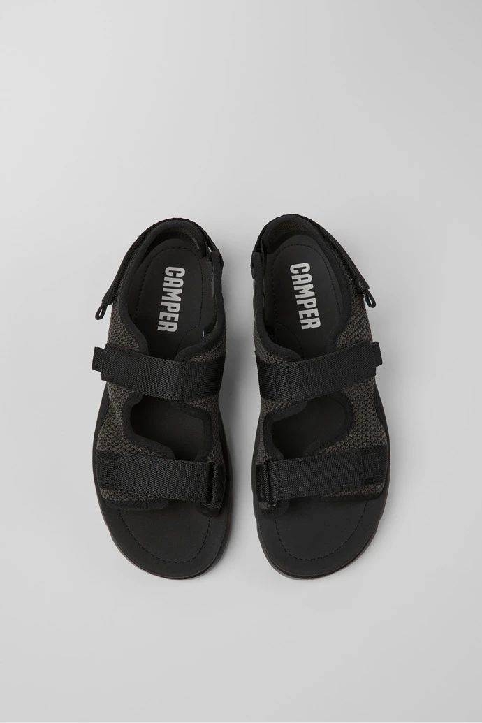 Oruga Black And Grey Sandals For Women 6 Oruga Black And Grey Sandals For Women - Image 4