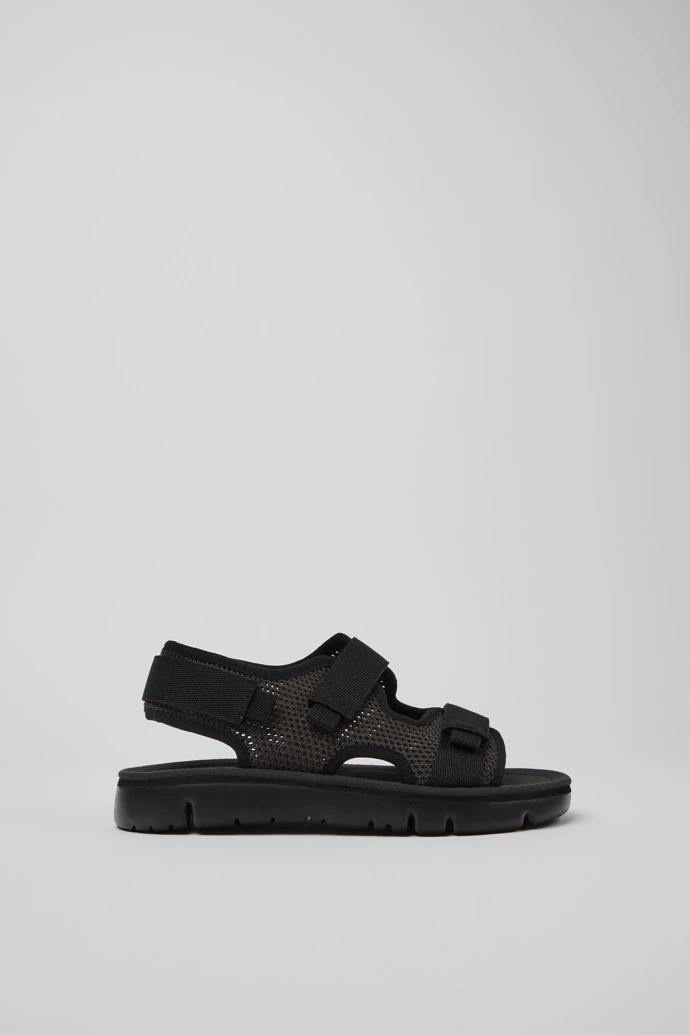 Oruga Black And Grey Sandals For Women 4 Oruga Black And Grey Sandals For Women - Image 2