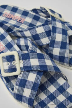 Atonik Blue And White Sandals For Women