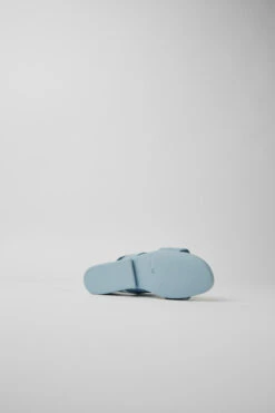 Minikaah Blue Leather Sandals For Women 11 Minikaah Blue Leather Sandals For Women -MK store K201361 005 SF