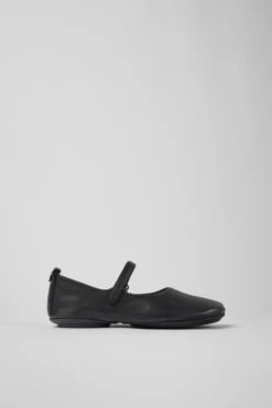 Right Black Leather Ballerinas For Women -MK store K201365 014 LF