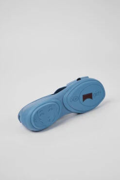 Right Blue Leather Sandals For Women -MK store K201367 005 SF