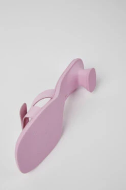 Dina Pink Leather Sandals For Women -MK store K201374 002 SF