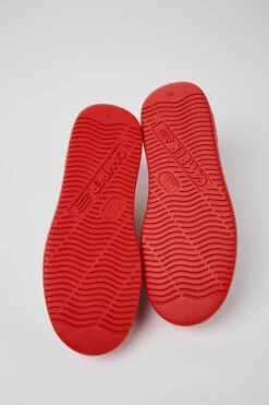 Runner K21 Gray And Red Textile And Nubuck Sneakers For Women -MK store K201382 011 SF