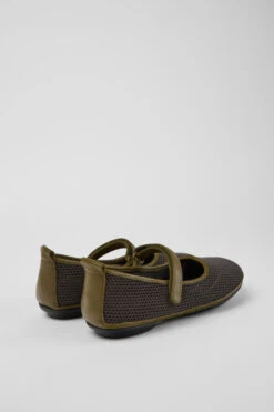 Right TENCEL® Green And Black Shoes For Women -MK store K201402 002 TF