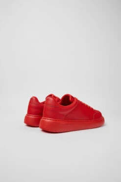 Runner K21 Red Leather Sneakers For Women -MK store K201438 011 TF