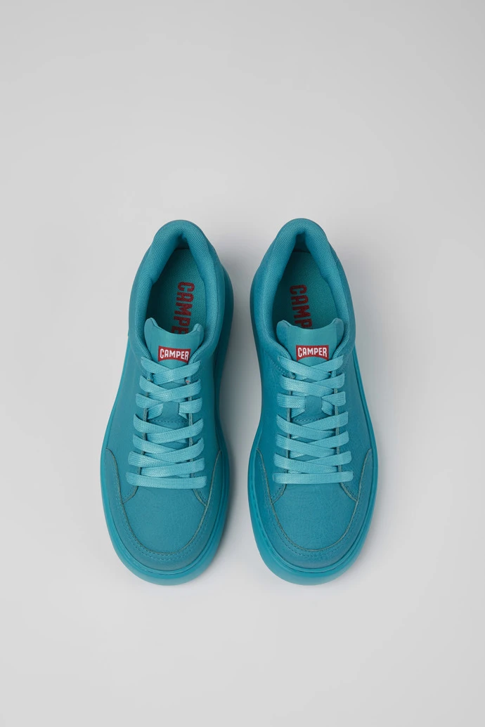 Runner K21 Blue Leather Sneakers For Women 6 Runner K21 Blue Leather Sneakers For Women - Image 4