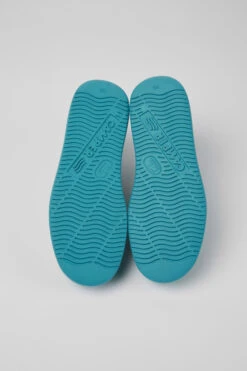 Runner K21 Blue Leather Sneakers For Women 11 Runner K21 Blue Leather Sneakers For Women -MK store K201438 018 SF