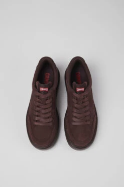 Runner K21 Burgundy Nubuck Sneakers For Women -MK store K201438 019 CF