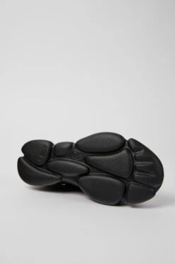 Karst Black Leather And Textile Sneakers For Women -MK store K201439 005 SF