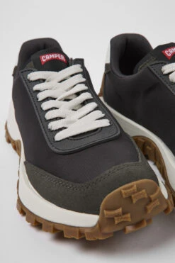 Drift Trail VIBRAM Black Recycled PET And Nubuck Sneakers For Women