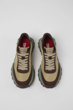 Drift Trail VIBRAM Beige Recycled PET And Nubuck Sneakers For Women -MK store K201462 019 CF