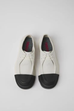 Junction White Non-dyed Leather Shoes For Women -MK store K201469 010 CF
