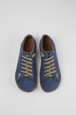 Peu Blue Textile Shoes For Women -MK store K201477 005 CF