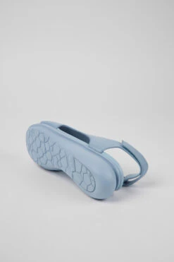 Balloon Light Blue Leather Sandals For Women -MK store K201481 005 SF
