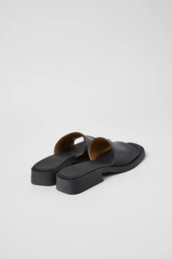 Dana Black Leather Sandals For Women -MK store K201485 001 TF