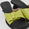 Dina Green Leather Sandals For Women -MK store K201493 002 DF