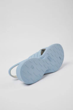 Spiro Blue Leather Sandals For Women -MK store K201494 005 SF