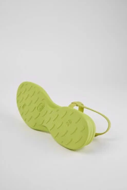 Spiro Green Leather Sandals For Women -MK store K201496 005 SF