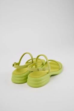 Spiro Green Leather Sandals For Women -MK store K201496 005 TF