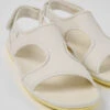 Right White Leather Sandals For Women -MK store K201514 002 DF