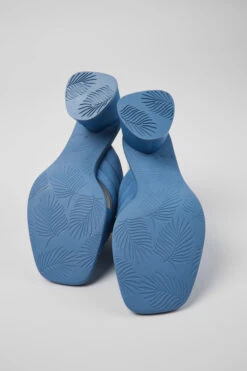 Kiara Blue Textile Sandals For Women -MK store K201540 003 SF