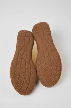 Path Yellow Textile Sneakers For Women -MK store K201542 004 SF