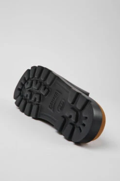 Brutus Sandal Black Leather Clogs For Women -MK store K201545 001 SF