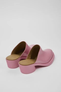 Bonnie Pink Leather Mules For Women -MK store K201575 002 TF