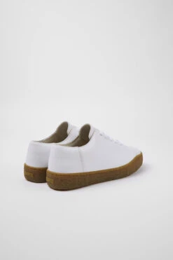 Peu Terreno White Leather Shoes For Women -MK store K201585 002 TF
