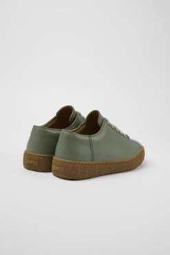 Peu Terreno Green Leather Shoes For Women -MK store K201585 004 TF