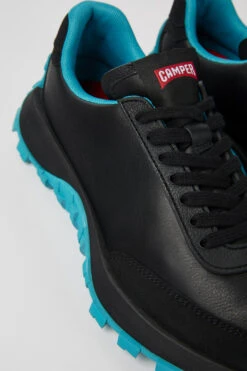 Drift Trail VIBRAM Black Leather And Nubuck Sneakers For Women