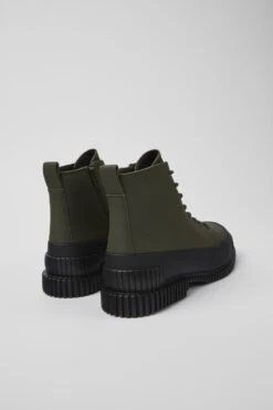 Pix Smart Khaki Lace Up Boot For Men -MK store K300277 006 TF