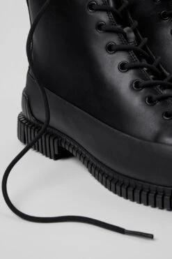 Pix Smart Black Lace Up Boot For Men