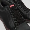 Peu Pista GORE-TEX GORE-TEX Black Leather Shoes For Men