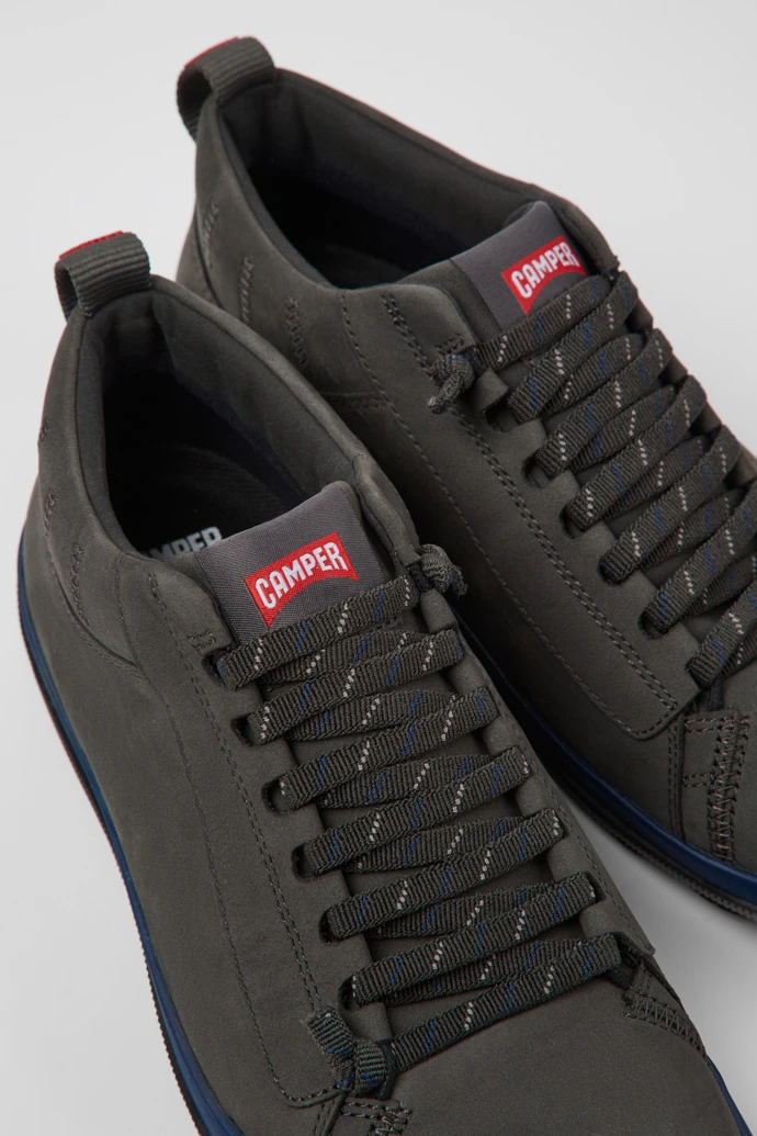 Peu Pista GORE-TEX GORE-TEX Gray Nubuck Shoes For Men 3 Peu Pista GORE-TEX GORE-TEX Gray Nubuck Shoes For Men