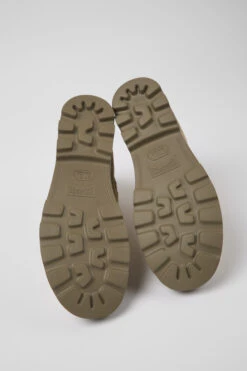 Brutus Beige Textile And Nubuck Ankle Boots For Men -MK store K300427 011 SF