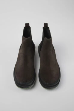 Brutus Trek MICHELIN Gray Nubuck Ankle Boots For Men -MK store K300435 008 CF