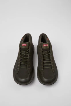 Beetle PrimaLoft® Green Textile And Nubuck Ankle Boots For Men -MK store K300453 007 CF