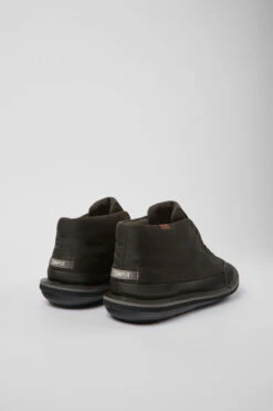 Beetle PrimaLoft® Green Textile And Nubuck Ankle Boots For Men -MK store K300453 007 TF