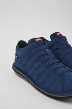 Beetle Blue Nubuck Sneakers