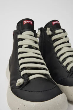 Peu Stadium Black Boots For Men