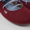 Right Burgundy And Blue Nubuck Shoes For Women -MK store K400194 027 DF