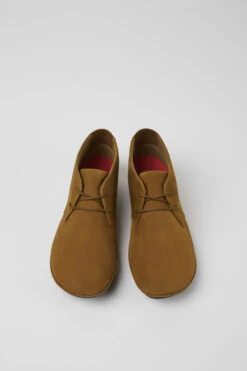 Right Brown Nubuck Shoes For Women -MK store K400221 030 CF