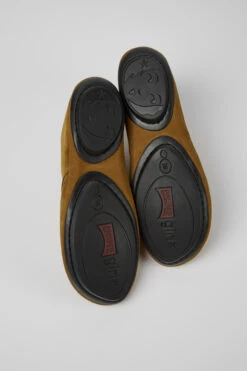 Right Brown Nubuck Shoes For Women -MK store K400221 030 SF