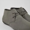 Right Gray Nubuck Shoes For Women -MK store K400221 031 DF