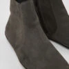 Right Gray Nubuck Ankle Boots For Women -MK store K400313 017 DF