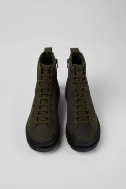 Brutus Green Lace-up Boots For Women -MK store K400325 037 CF